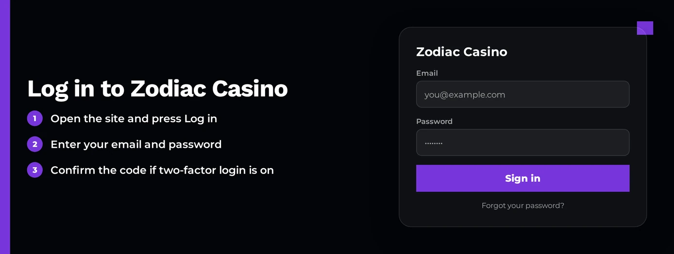 Crack sign-in process.